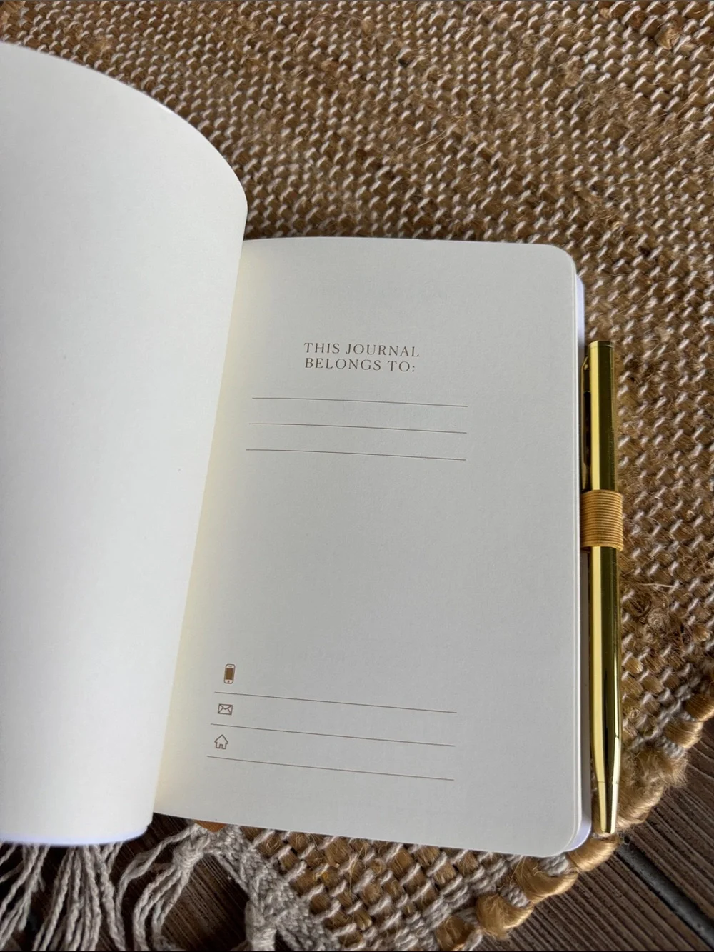 Gratitude Journal - Teal Softcover Notebook
